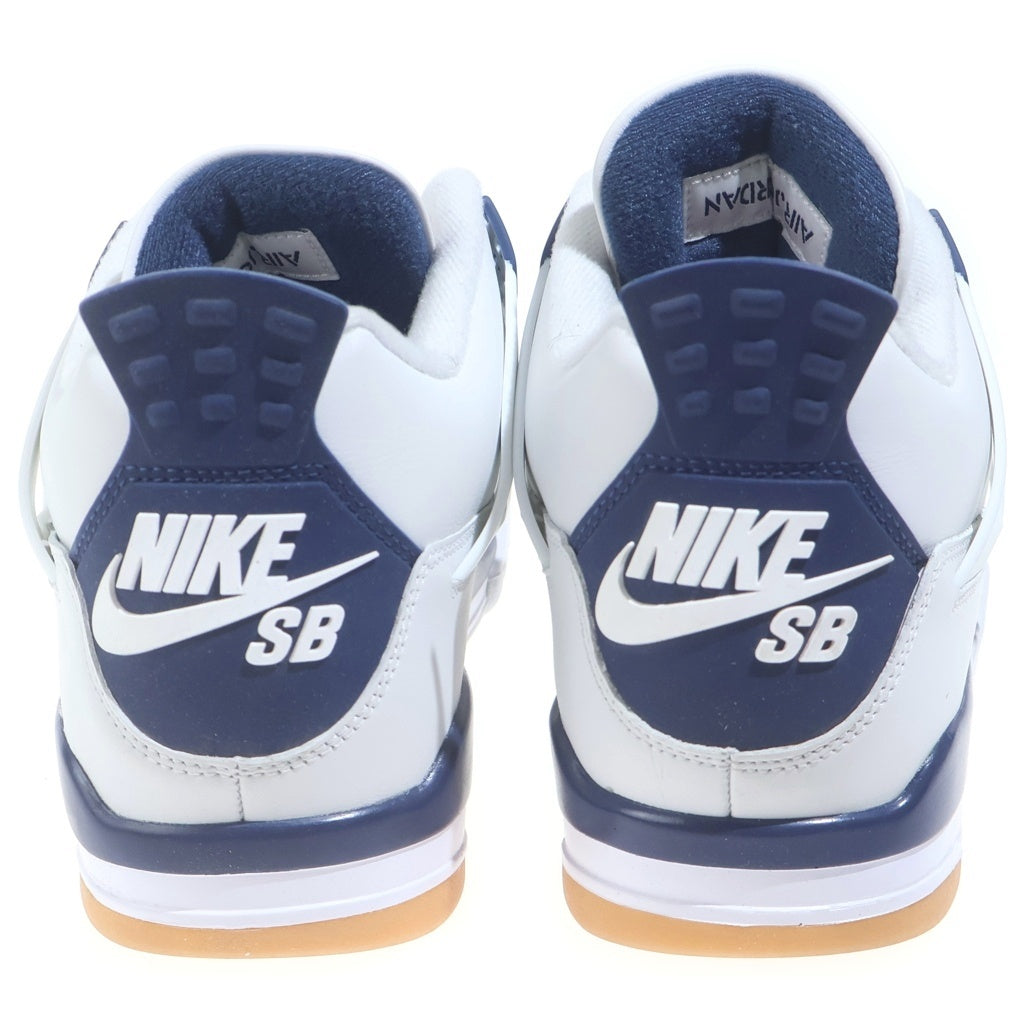 NIKE(ナイキ) Air Jordan 4 Retro SP Summit White Navy エアジョーダン4 レトロ SP サミットホワイト ミッドカットスニーカー ホワイト/ネイビー US10/28cm DR5415-100