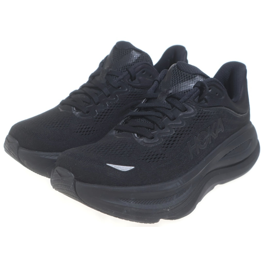 HOKA ONE ONE(ホカオネオネ) BONDI 9 ボンダイ 9 ローカットスニーカー ブラック US9.5/27.5cm 1162011