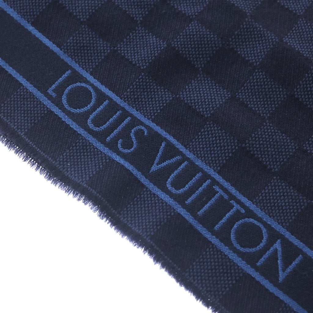 LOUIS VUITTON(ルイヴィトン) エシャルプ メサジェ マフラー ネイビー