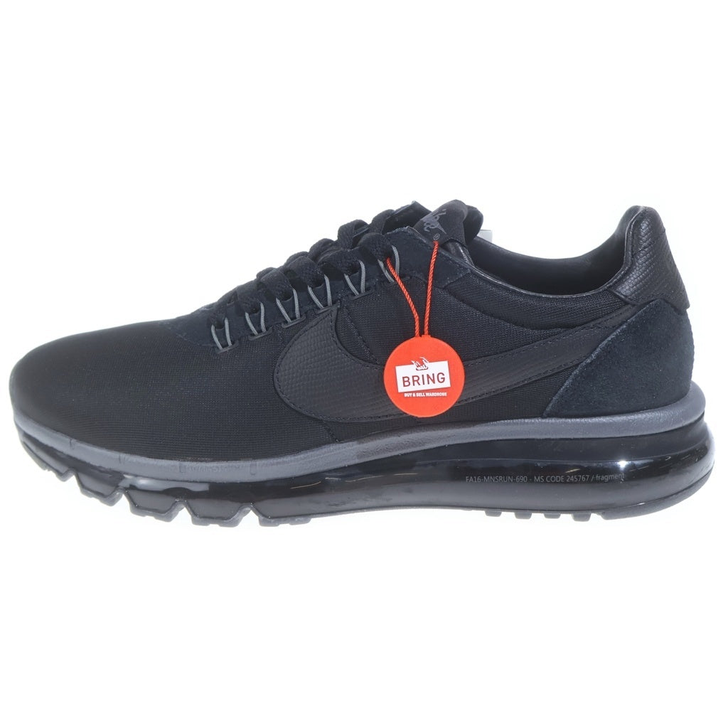 NIKE(ナイキ) ×FRAGMENT AIR MAX LD-ZERO エアマックス ローカットスニーカー ブラック US9.5/27.5cm 885893-001