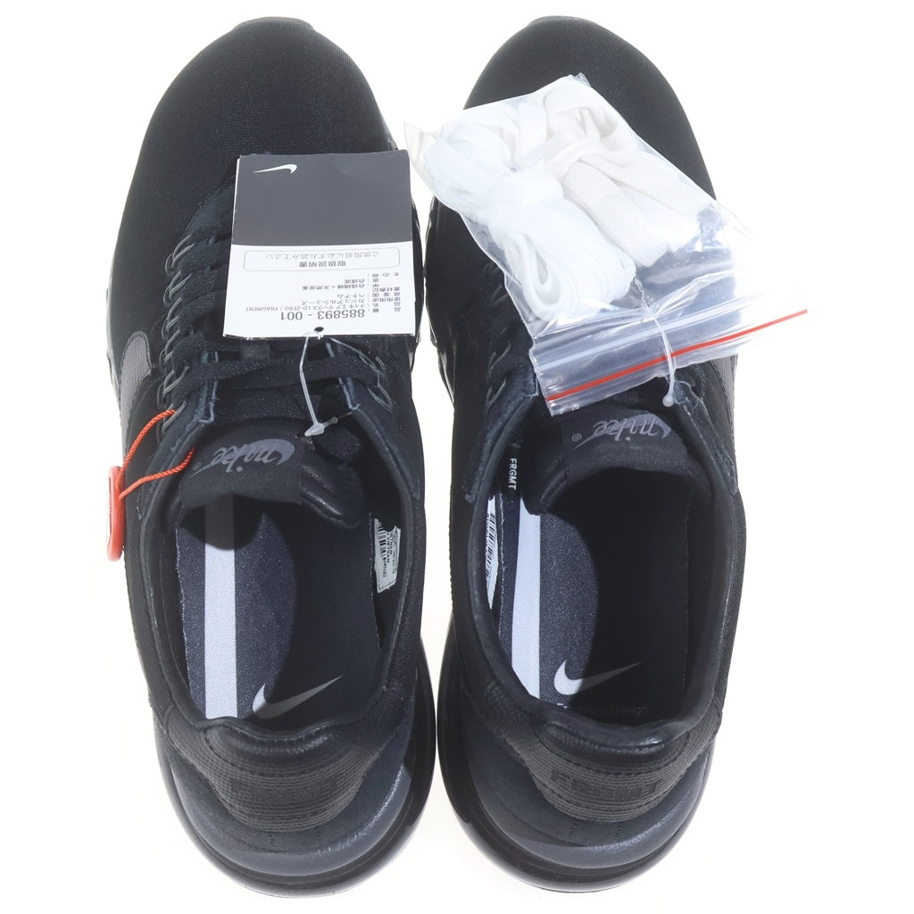 NIKE(ナイキ) ×FRAGMENT AIR MAX LD-ZERO エアマックス ローカットスニーカー ブラック US9.5/27.5cm 885893-001