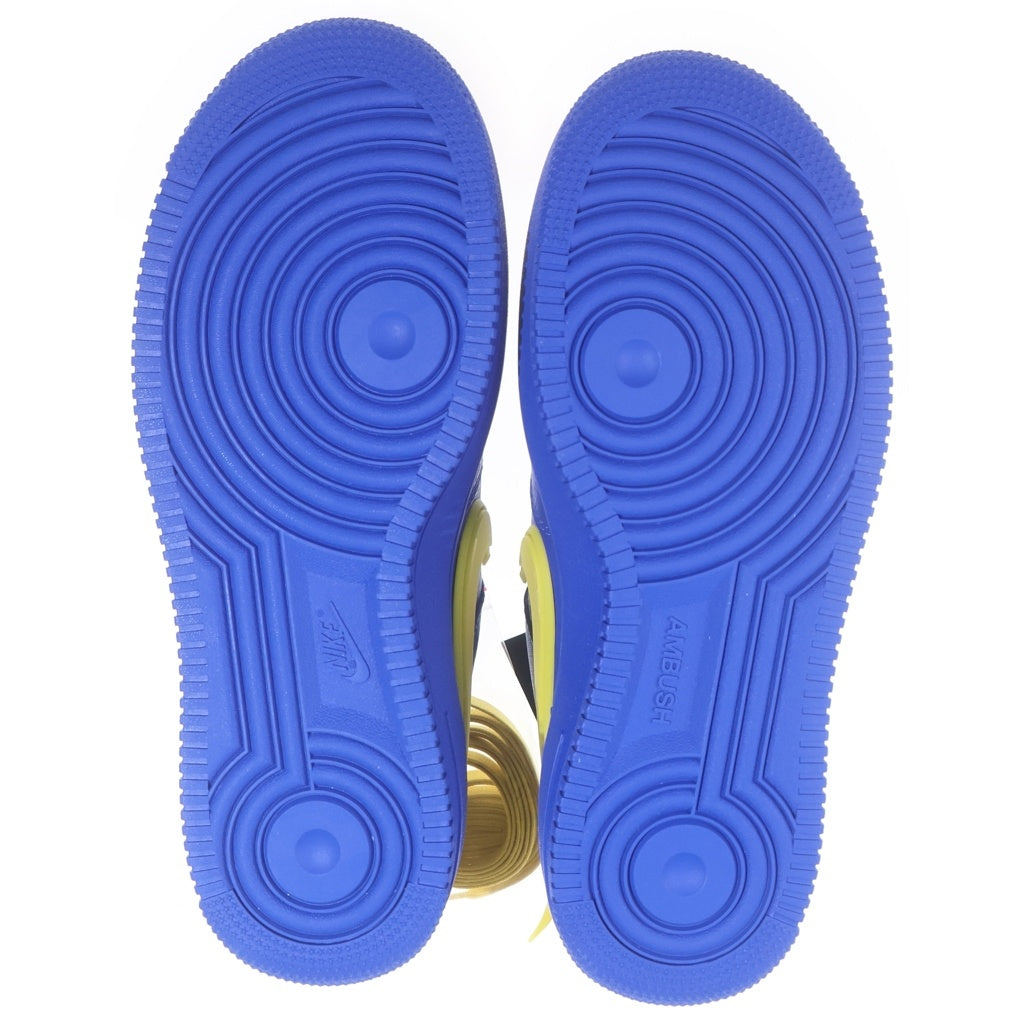 NIKE(ナイキ) ×AMBUSH AIR FORCE 1 LOW SP GAME ROYAL AND VIVID SULFUR DV3464-400 アンブッシュ エアフォース1 ローカットスニーカー ブルー US8.5/26.5cm