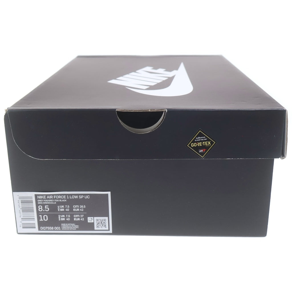 NIKE(ナイキ) UNDERCOVER Nike Air Force 1 Low Grey Fog ×アンダーカバー エアフォース1 ロー グレーフォグ ローカット スニーカー グレー DQ7558-001 US8.5/26.5cm