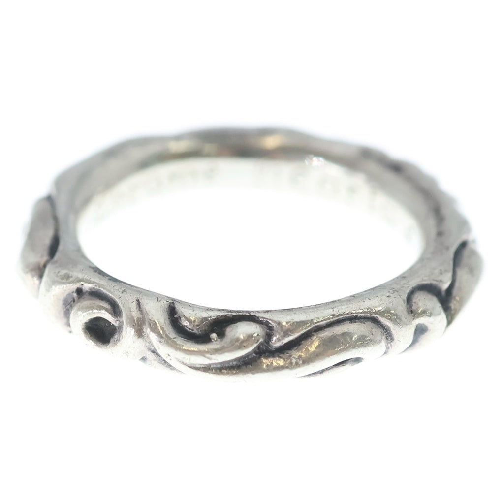 CHROME HEARTS(クロムハーツ) SCRL BAND スクロールバンド リング シルバー BCA351