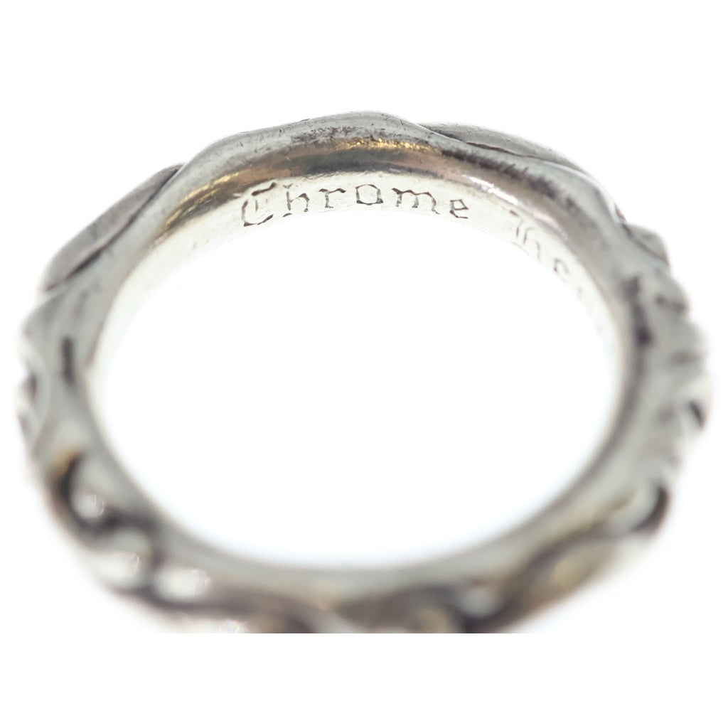 CHROME HEARTS(クロムハーツ) SCRL BAND スクロールバンド リング シルバー BCA351
