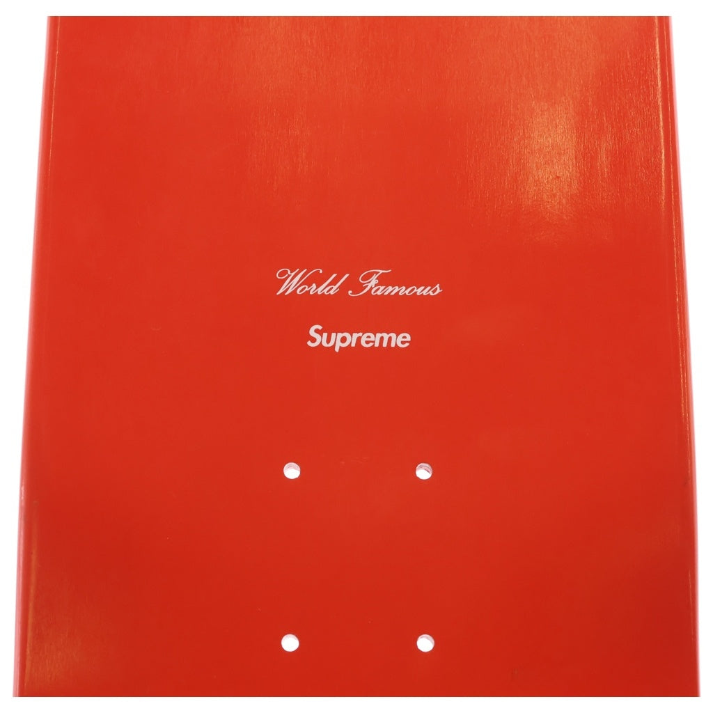 SUPREME(シュプリーム) 22SS Uncut Box Logo Skateboard Deck アンカット ボックスロゴ スケートボード デッキ レッド