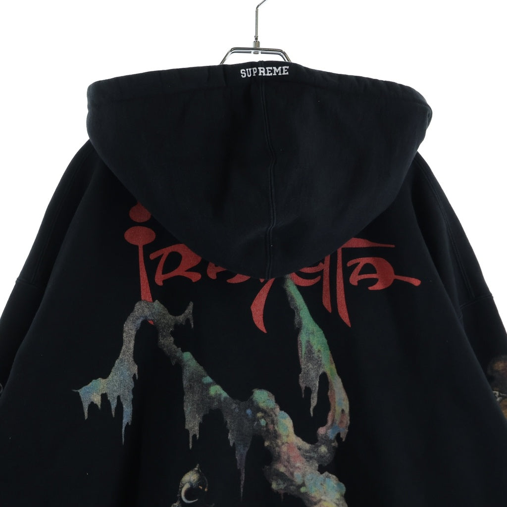SUPREME(シュプリーム) 24AW ×Frank Frazetta Zip Up Hooded Sweatshirts ×フランクフラゼッタ ジップ アップ フーディー スウェットシャツ ブラック