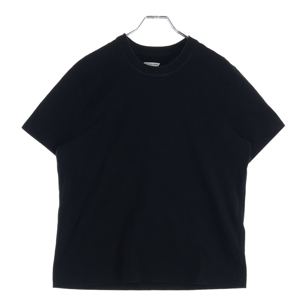 BOTTEGA VENETA(ボッテガヴェネタ) クルーネック 半袖Tシャツ カットソー ブラック 744780 VF1U0