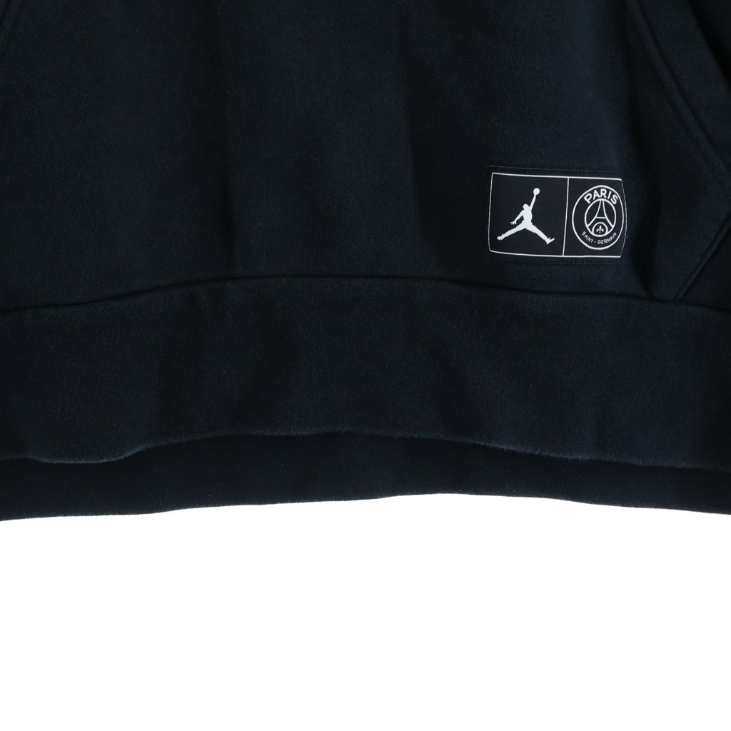 NIKE ナイキ ×Paris Saint Germain ×パリサンジェルマン フロントロゴプリント プルオーバーパーカー フーディ ブラック DJ3928-010 NIKE(ナイキ) ×Paris Saint Germain ×パリサンジェルマン フロントロゴ