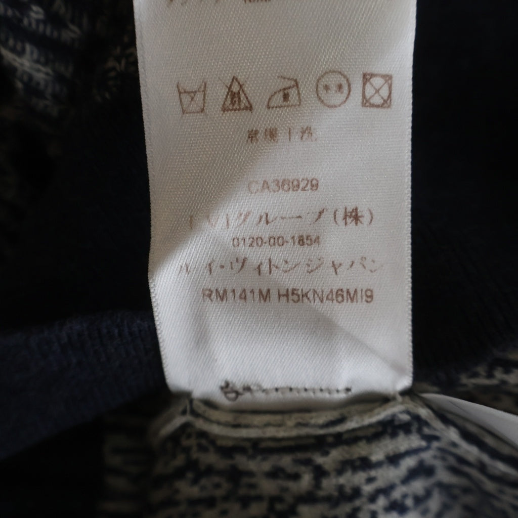 LOUIS VUITTON(ルイヴィトン) 14SS Button Up Cotton Cardigan ボタンアップ コットンカーディガン ホワイト/ネイビー RM141M H5KN46M19