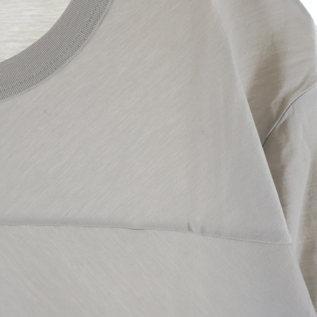 LOUIS VUITTON(ルイヴィトン) 08SS フロントスクエア切り替え 半袖Tシャツ カットソー グレー