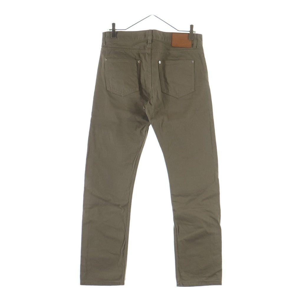 LOUIS VUITTON(ルイヴィトン) LOGO PACTH DENIM PANTS ロゴパッチ デニムパンツ カーキ HAD60WDK8