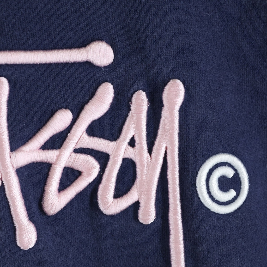 STUSSY(ステューシー) Front Logo Embroidered Hoodie フロントロゴ