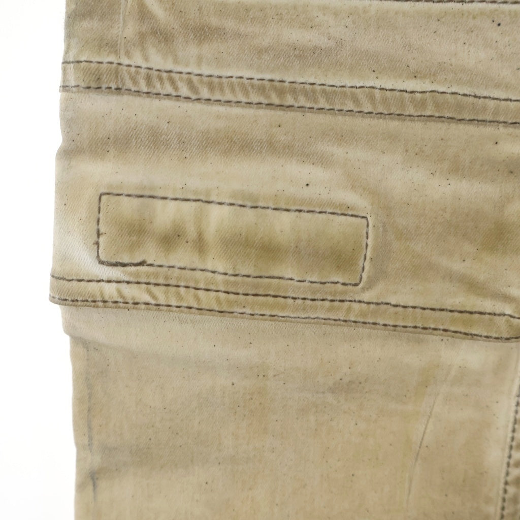 DRKSHDW ダークシャドウ カーゴパンツ XS ベージュ 【古着】【中古】【送料無料】 DRKSHDW(ダークシャドウ) Double Cargo Jumbo Belas ダブルカーゴ