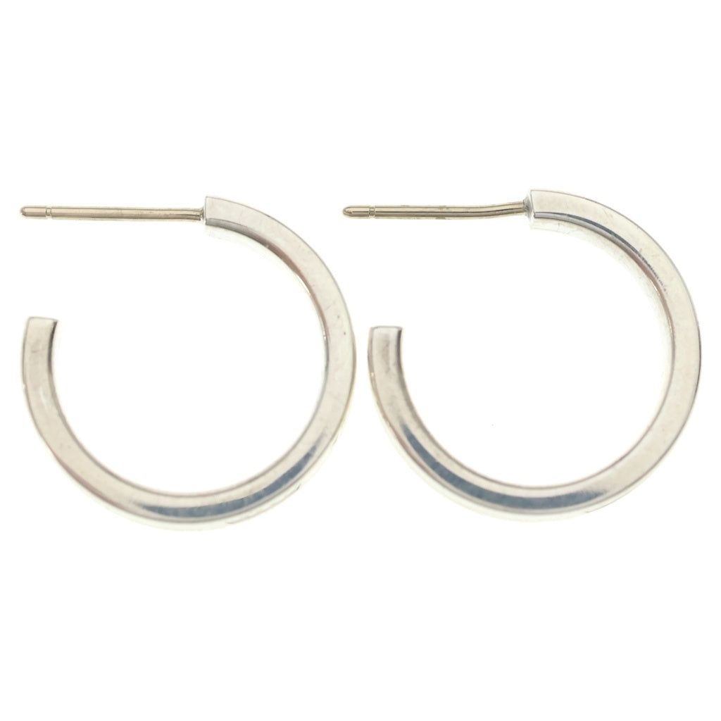 TIFFANY & Co.(ティファニー) 1837 ロゴ フープ ピアス シルバー レディース
