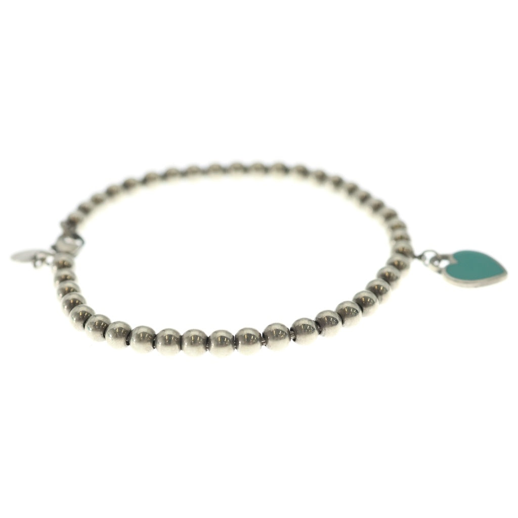 TIFFANY & Co.(ティファニー) リターン トゥ ティファニー ブルー ハート タグ ビーズ ブレスレット レディース