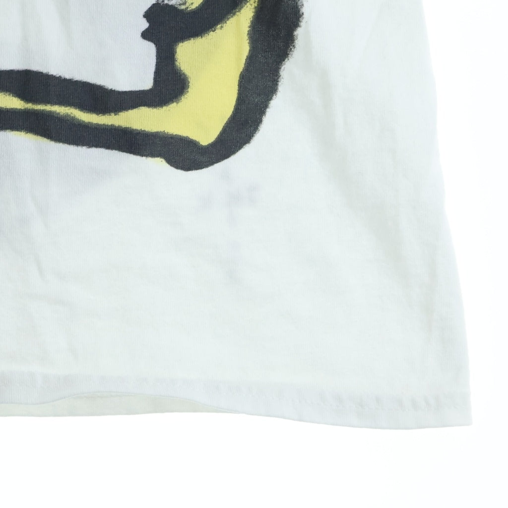 TRAVIS SCOTT(トラヴィススコット) ×CACTUS JACK+KAWS FOR FRAGMENT S/S T-SHIRT ×カクタス ジャック + カウズ フラグメント グラフィックプリント 半袖Tシャツ ホワイト