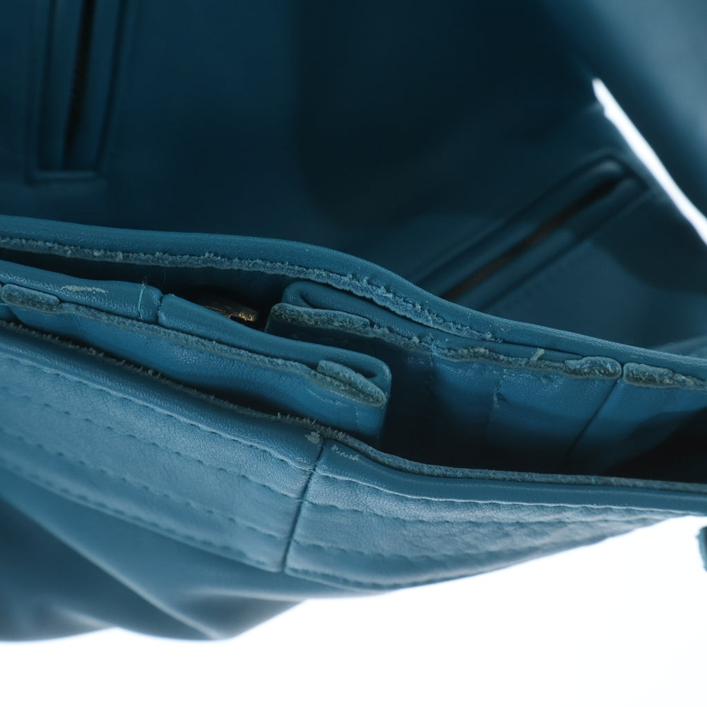 Lewis Leathers(ルイスレザー) CYCLONE TIGHT FIT サイクロン タイトフィット ジップアップ ダブルライダース レザー ジャケット ターコイズブルー