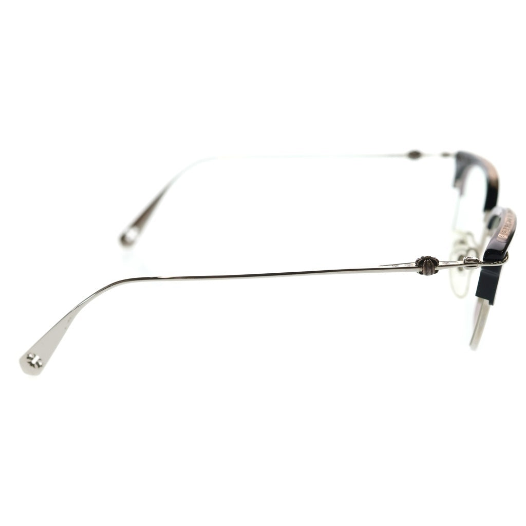 CHROME HEARTS(クロムハーツ) SLUNTRADICTION CHプラス テンプル ウエリントン アイウェア 眼鏡 シルバー