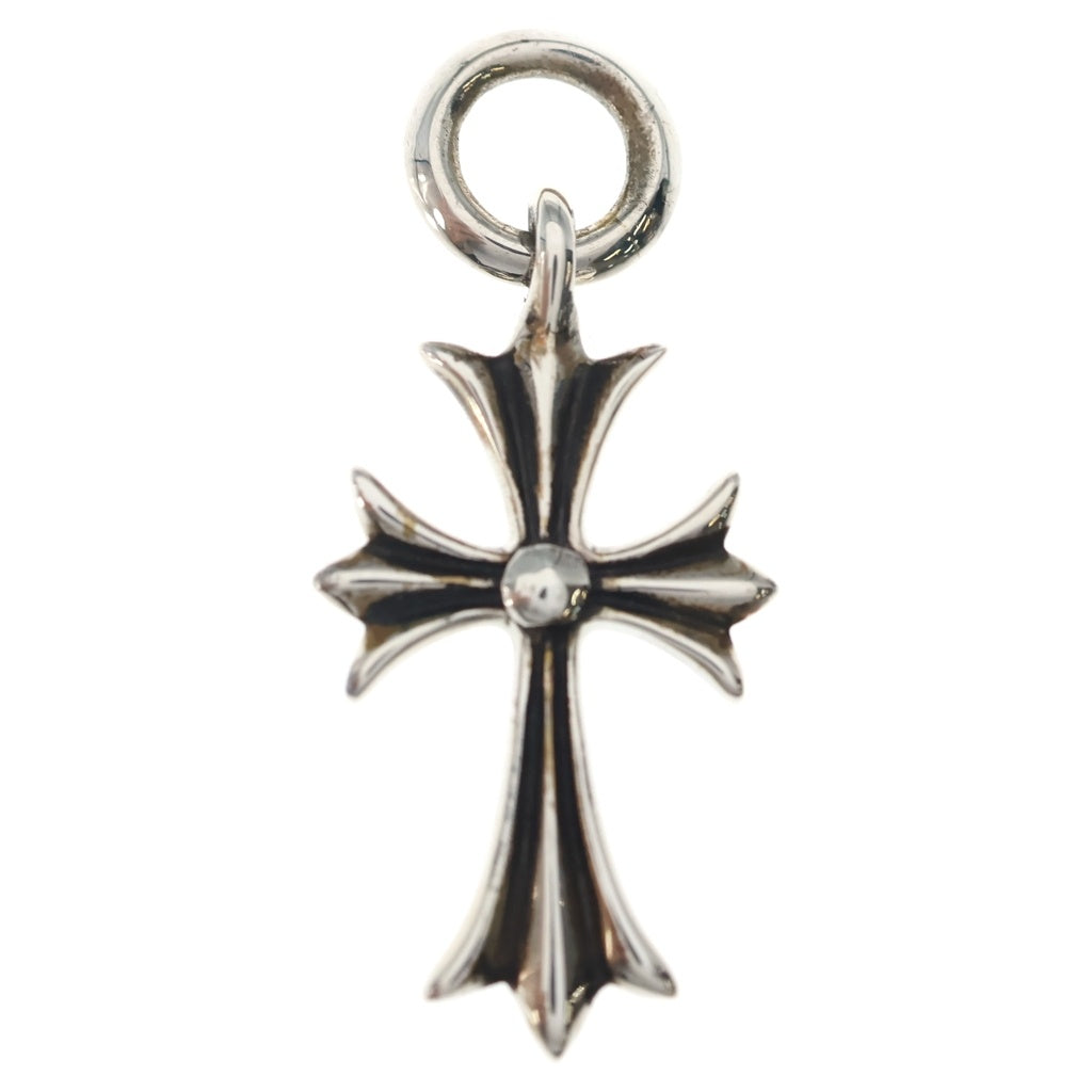 CHROME HEARTS(クロムハーツ) TINY CH CROSS タイニーCHクロス チャーム ネックレストップ シルバー BCA382