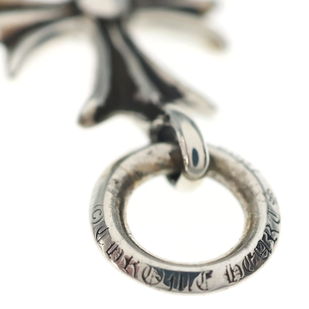 CHROME HEARTS(クロムハーツ) TINY CH CROSS タイニーCHクロス チャーム ネックレストップ シルバー BCA382