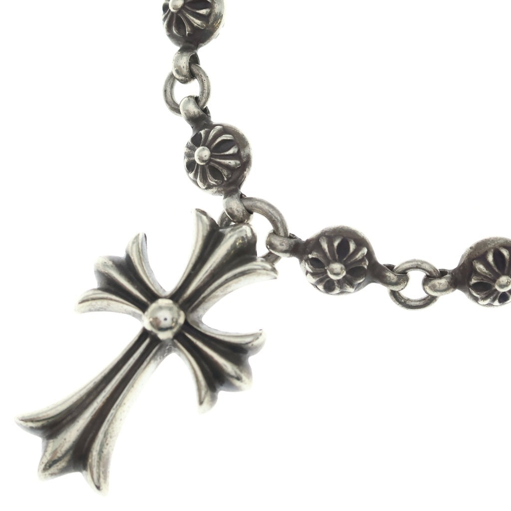 CHROME HEARTS(クロムハーツ) #1 CRSBL CHN SML CH CRS クロスボールチェーン スモールCHクロス ネックレス シルバー BCA193