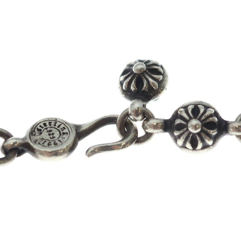 CHROME HEARTS(クロムハーツ) #1 CRSBL CHN SML CH CRS クロスボールチェーン スモールCHクロス ネックレス シルバー BCA193