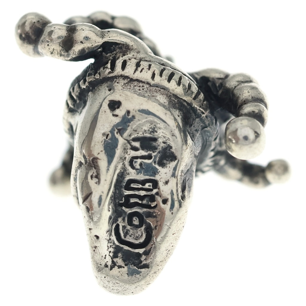 NO BRAND(ノーブランド) アーティテュード Jester Skull ペンダントトップ シルバー