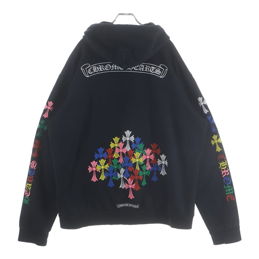CHROME HEARTS(クロムハーツ) MLTCOL CEM CRS HD PLVR マルチカラーセメタリークロスプルオーバーパーカー