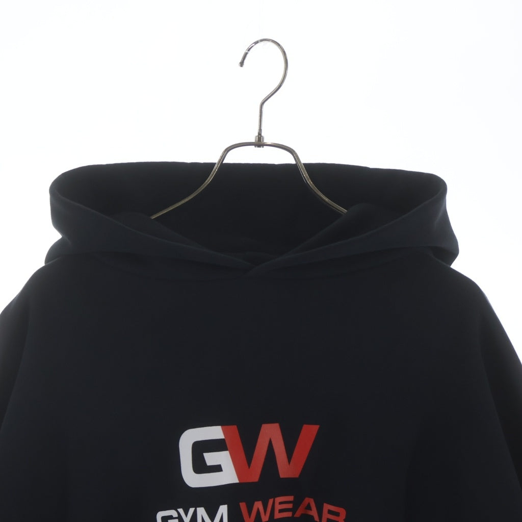 BALENCIAGA(バレンシアガ) 20AW Gym Wear Large Fit Hoodie ロゴプリント フーディ 620973 TIVD4