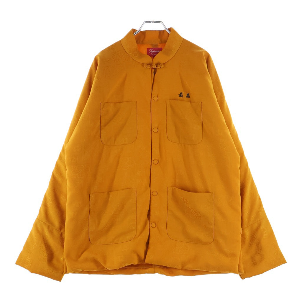 SUPREME(シュプリーム) 18SS Man darin Jacket マンダリン チャイナジャケット オレンジ