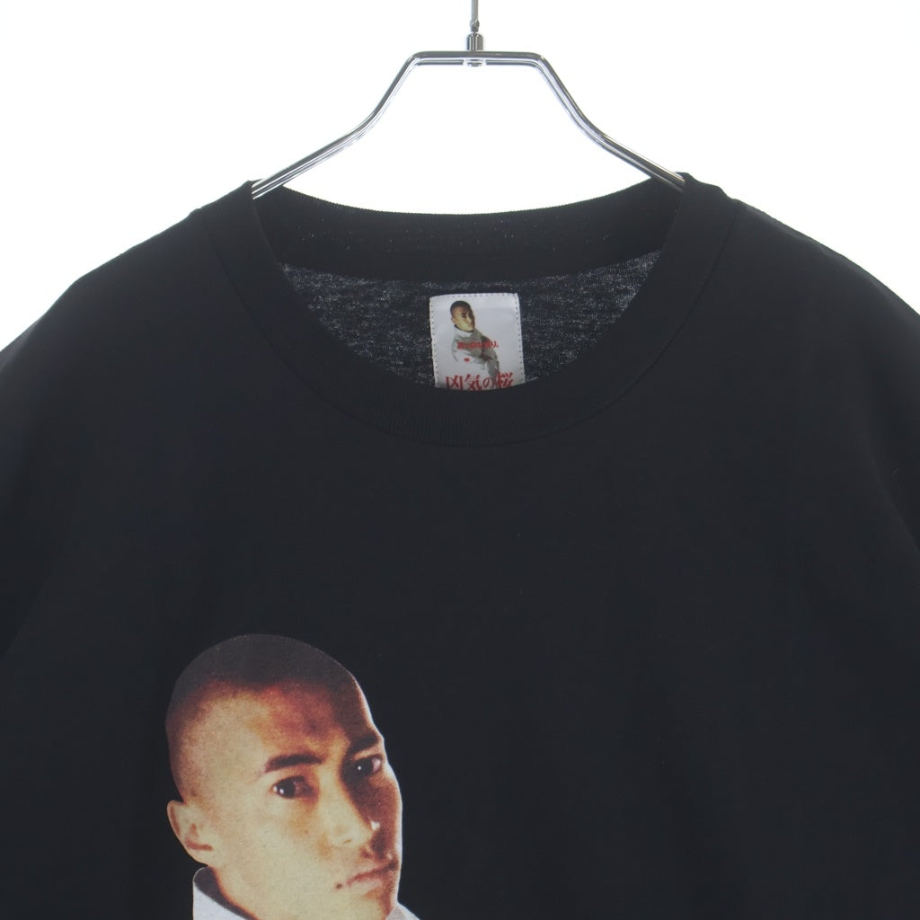 WACKO MARIA(ワコマリア) 22SS 凶気の桜 半袖 カットソー Tシャツ ブラック