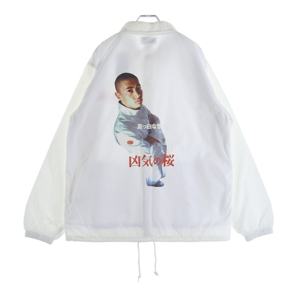 WACKO MARIA(ワコマリア) 22SS 凶気の桜 コーチ ジャケット ホワイト