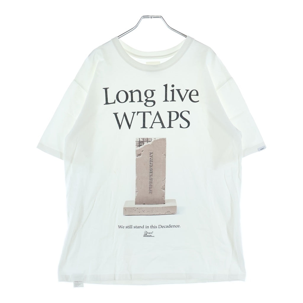 WTAPS(ダブルタップス) 20SS MONOLITH TEE 半袖 カットソー Tシャツ ホワイト