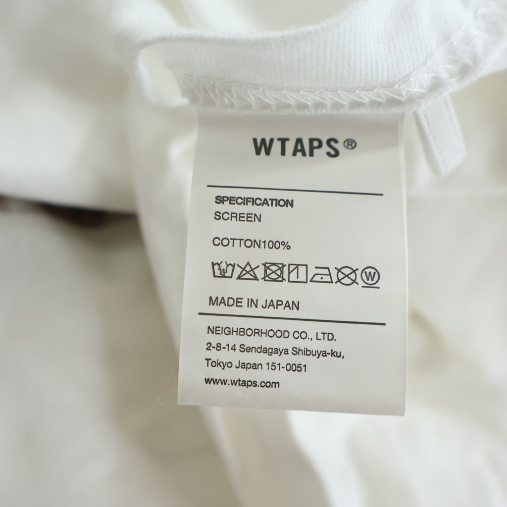 WTAPS(ダブルタップス) 20SS MONOLITH TEE 半袖 カットソー Tシャツ ホワイト