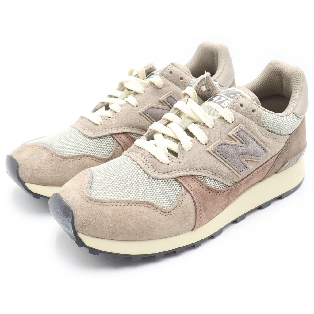 New Balance(ニューバランス) ×AURALEE オーラリー 475 スエード ローカットスニーカー ブラウン U475AE