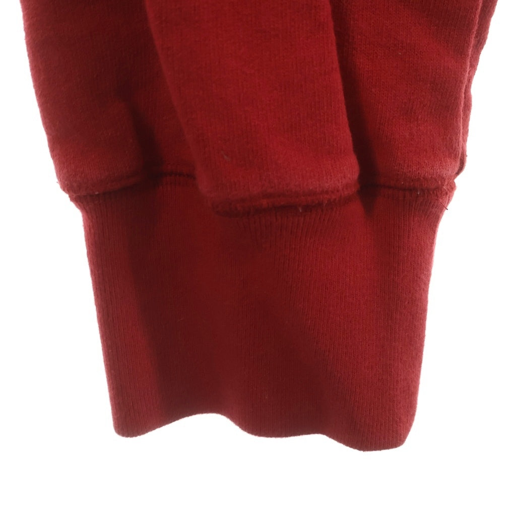 cvtvlist(カタリスト) University Crewneck ユニバーシティ クルーネック スウェットシャツ レッド 2401110304