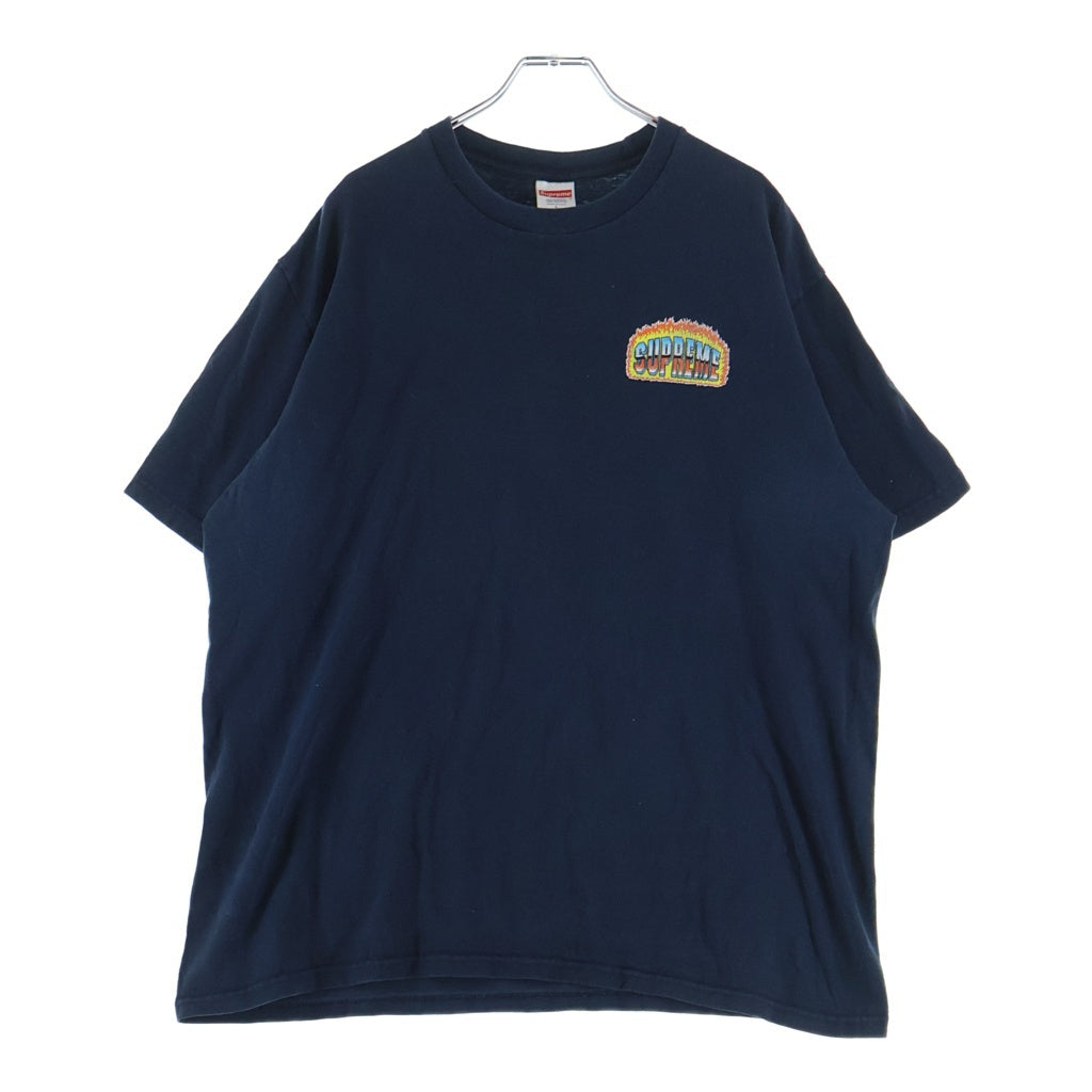 SUPREME(シュプリーム) 20AW Chrome Tee クロームロゴ半袖Tシャツ ネイビー カットソー