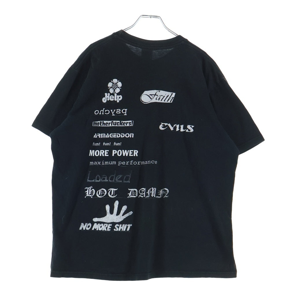 SUPREME(シュプリーム) 19AW No More Shit Tee ノーモアシット 半袖Tシャツ カットソー ブラック