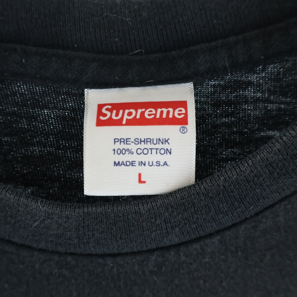 SUPREME(シュプリーム) 19AW No More Shit Tee ノーモアシット 半袖Tシャツ カットソー ブラック