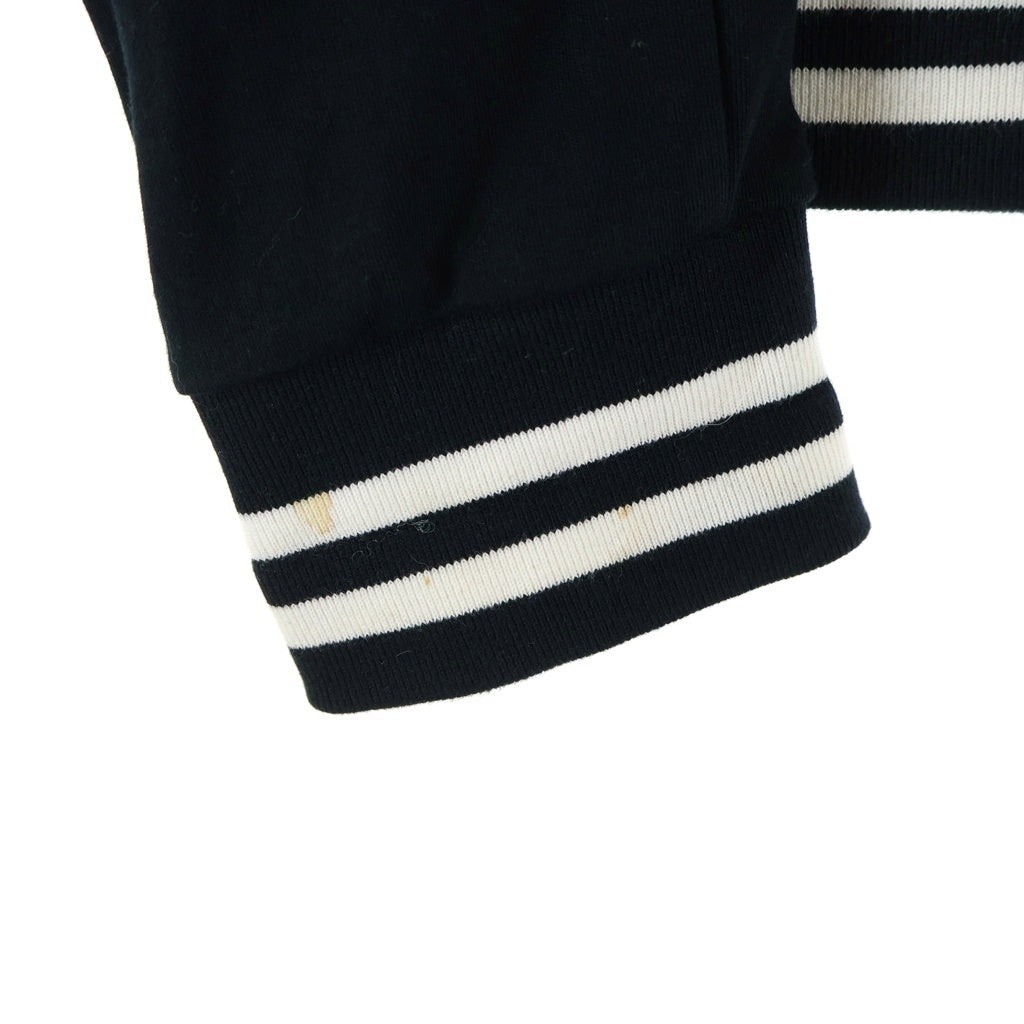 POLO RALPH LAUREN(ポロラルフローレン) スウェット スタジアム ジャンパー スタジャン ジャケット グレー/ブラック