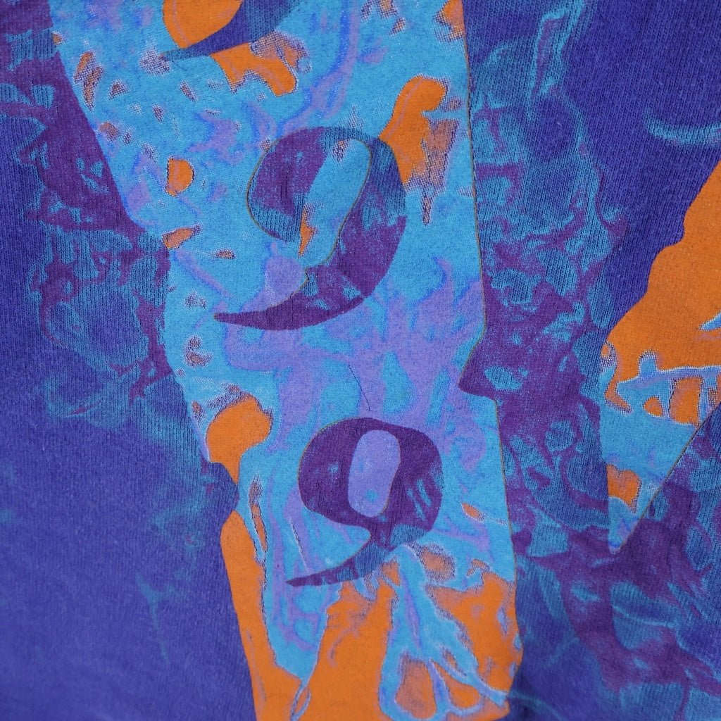 VLONE(ヴィーロン) ×Juice WRLD LOGO PRINT PULLOVER HOODIE ×ジュースワールド ロゴプリント プルオーバーパーカー フーディ パープル
