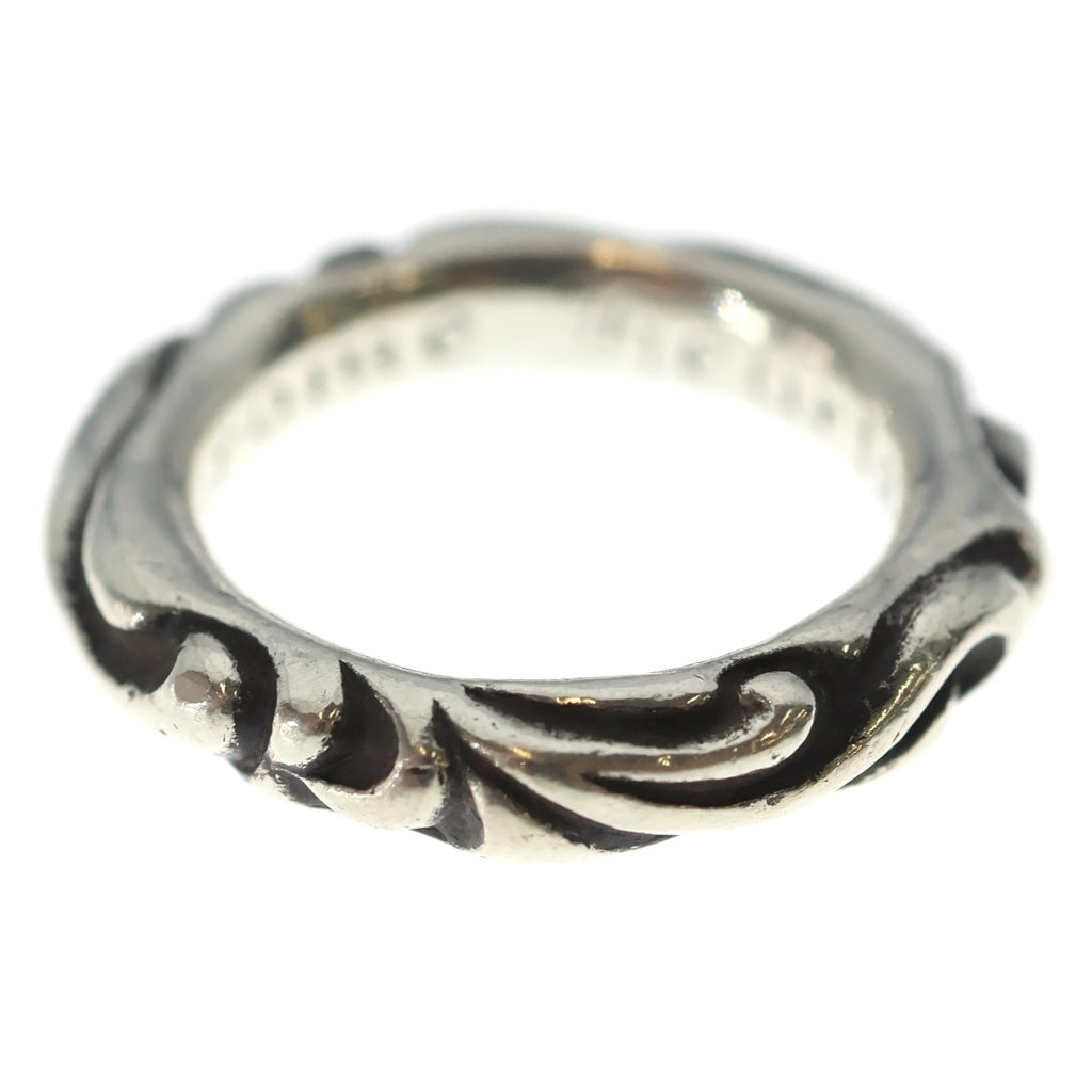 CHROME HEARTS(クロムハーツ) SCRL BAND スクロールバンド リング シルバー BCA351