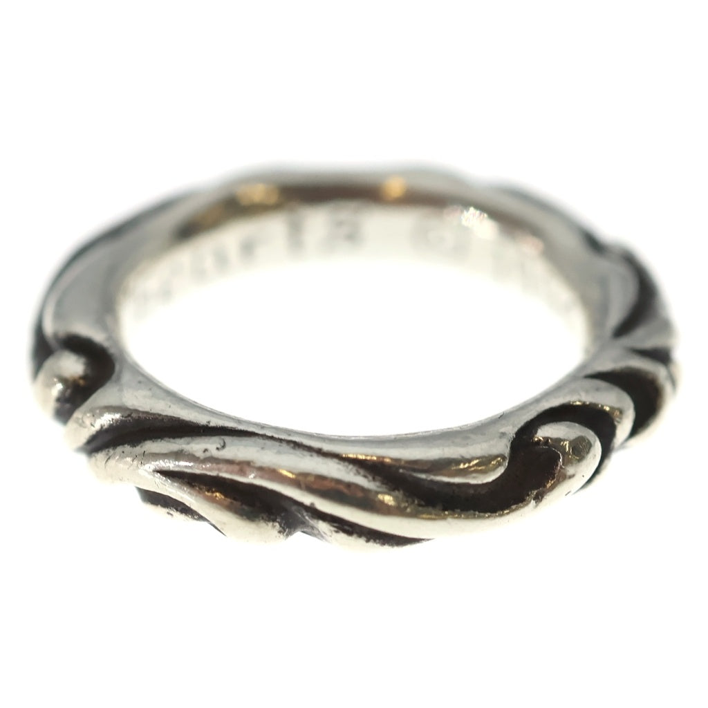 CHROME HEARTS(クロムハーツ) SCRL BAND スクロールバンド リング シルバー BCA351