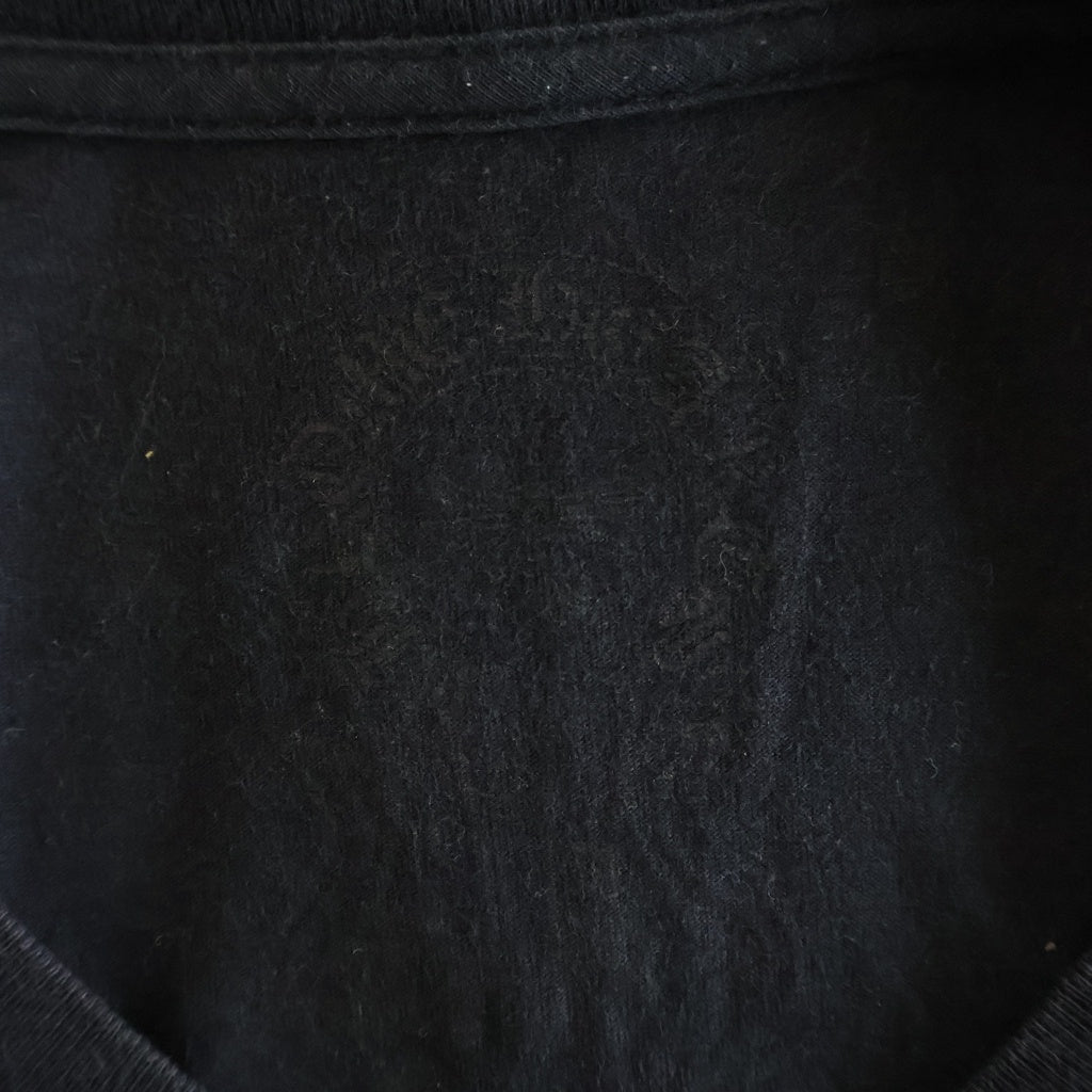 CHROME HEARTS(クロムハーツ) Tonal Celtic Cross Horseshoe Short Sleeve Teeクロムハーツ トーナル セルティック クロス ホースシュー 半袖Tシャツ カットソー ブラック