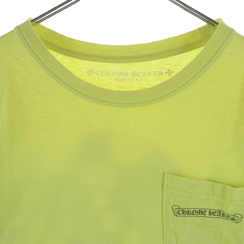 CHROME HEARTS(クロムハーツ) MATTY BOY PPO CHAIN GAME L/S T-SHIRT マッティボーイ チェーンゲーム 長袖Tシャツ ロンT イエロー