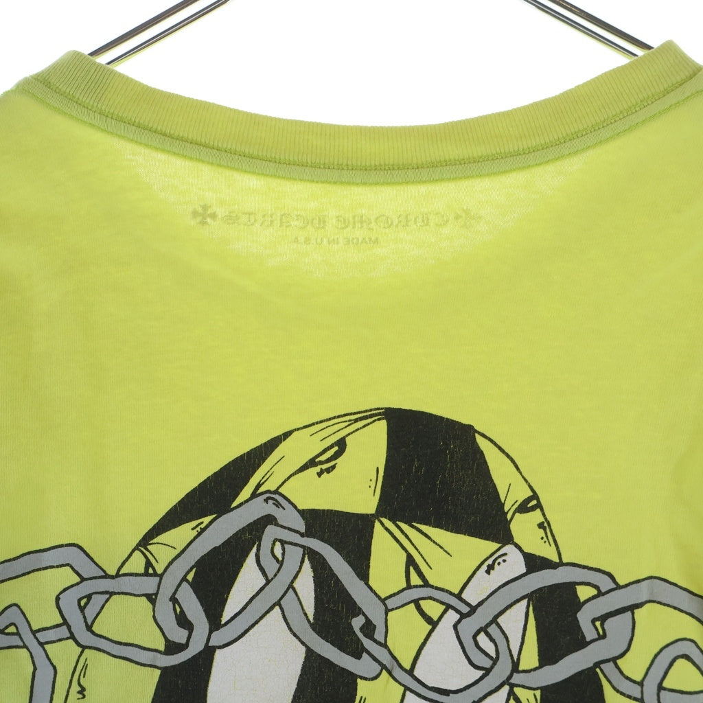 CHROME HEARTS(クロムハーツ) MATTY BOY PPO CHAIN GAME L/S T-SHIRT マッティボーイ チェーンゲーム 長袖Tシャツ ロンT イエロー