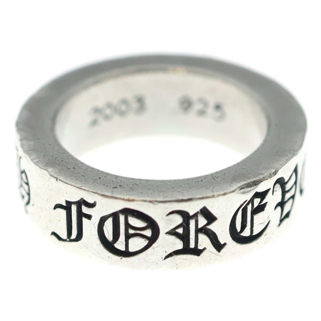 CHROME HEARTS(クロムハーツ) 6mm SPACER FOREVER 6mmスペーサーリング フォーエバーシルバーBCA337