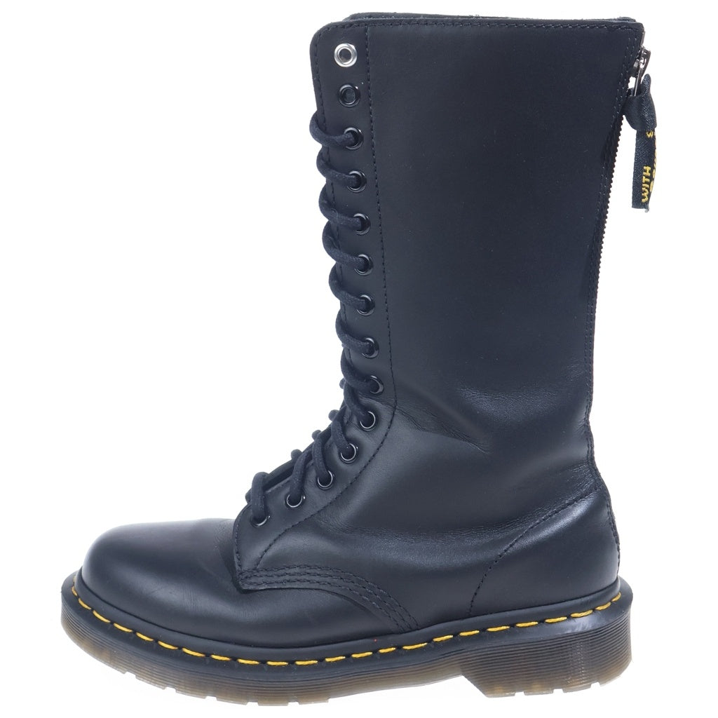 Dr.Martens(ドクターマーチン) ×Y's 10EYE BOOT レザー ブーツ ブラック