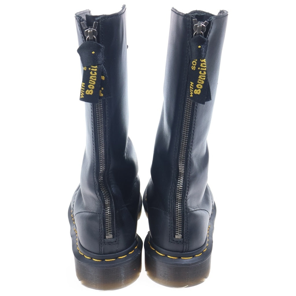 Dr.Martens(ドクターマーチン) ×Y's 10EYE BOOT レザー ブーツ ブラック